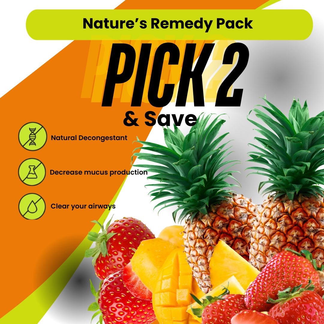 Pick 2 and get a bottle of sea moss lemonade for $5